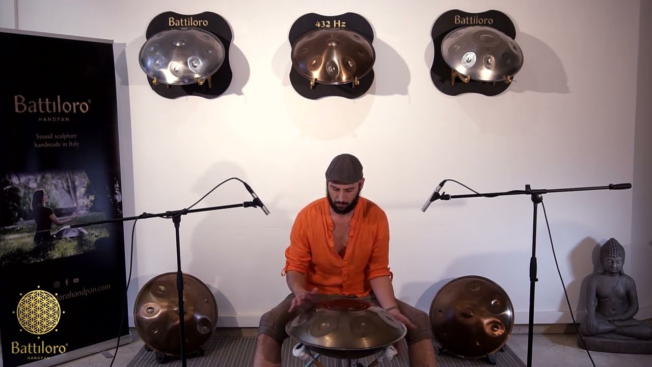 BATTILORO HANDPAN AVANGARDE: B2 minor 432 Hz - Janam