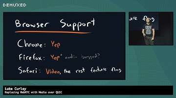 Luke Curley - Replacing WebRTC with Media over QUIC