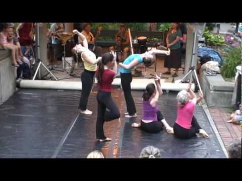 Rock Garden Yoga Dance Performance