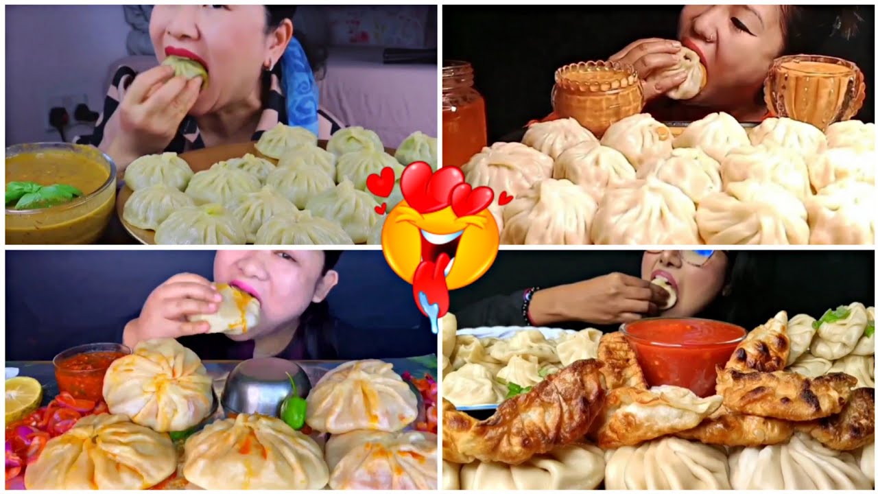 Spicy Momo Eating Challenge 🥵 || Momo Eating Challenge 🔥