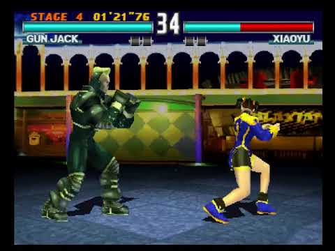 Tekken 3 ( PS1 ) - Gun Jack - Arcade Mode - Arranged Music ( Dec 27, 2017 )