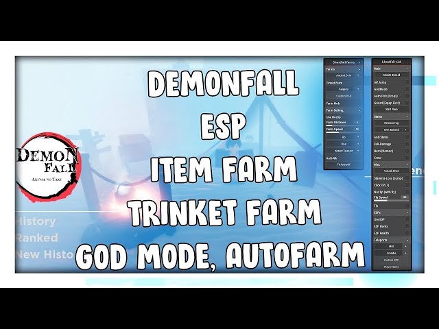 DemonFall Script 2023 Hack GUI, Trinket Farm