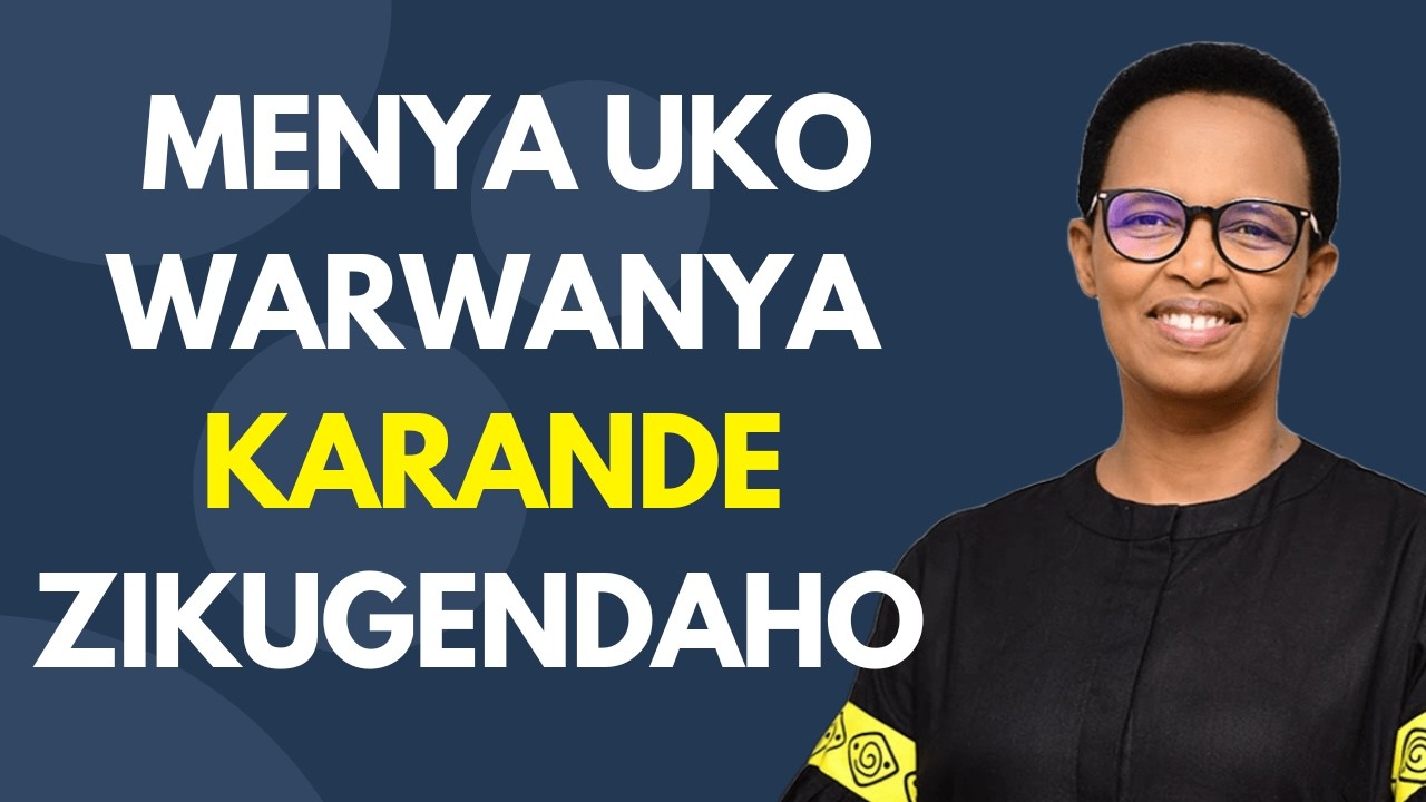 UKO WARWANYA KARANDE ZIKUGENDAHO ---  Pastor HORTANCE MAZIMPAKA