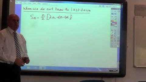 Arithmetic Series Part 1