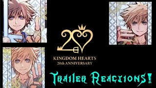 Kingdom Hearts 20th Anniversary Trailer Reactions!