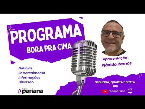 BORA PRA CIMA | 11.03.26 | APRESENTAÇÃO: PLÁCIDO RAMOS