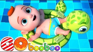 Baby Swimming Song 🌊 || KidsTvGObooboo || Kids Song & Nursery Rhymes