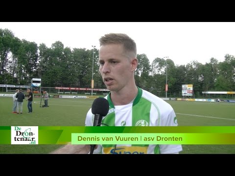 VIDEO | Dennis van Vuuren verlengt Asv Dronten-loopbaan met 2 weken
