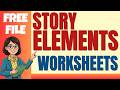 STORY ELEMENTS WORKSHEETS