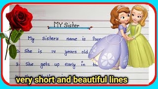 10 Lines On My Sister 10 Lines On My Sister In English My Sister Essay 10 Lines