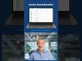E Invoice Attachments with Invoice Portal