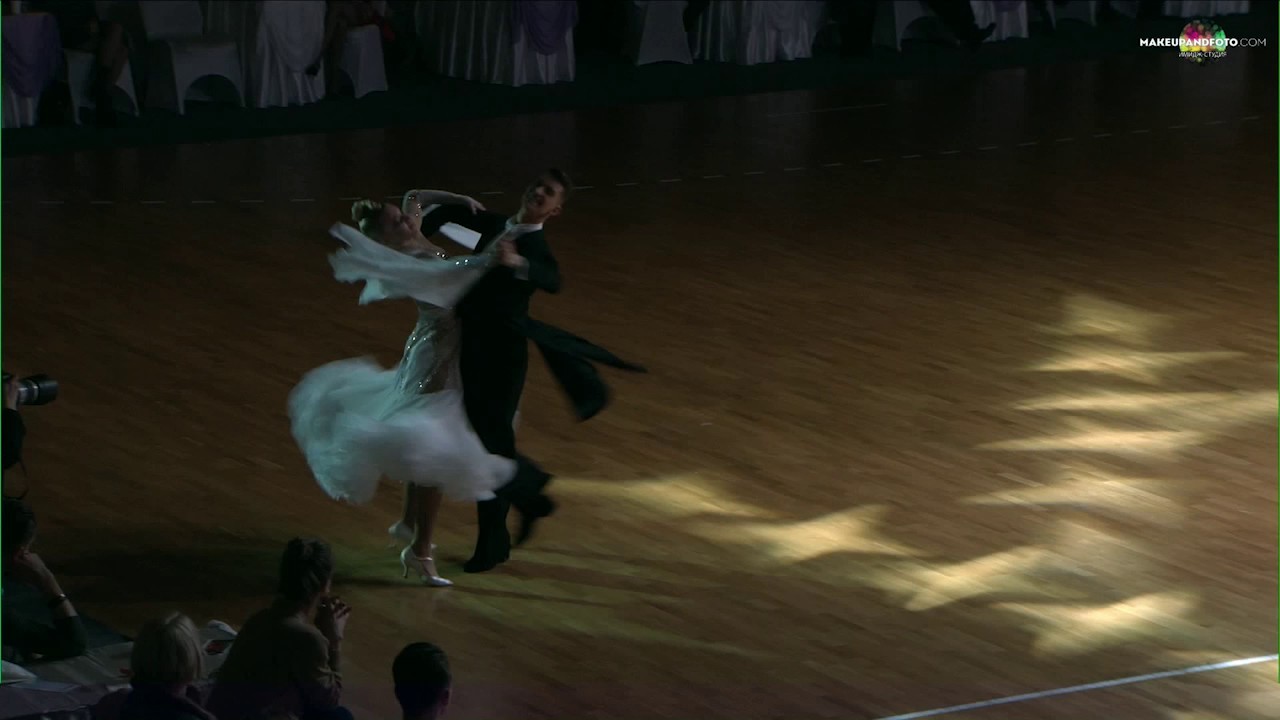 Cojoc Rares - Matei Andreea | F Slow Waltz | World Open Minsk 2017 медленный вальс дети