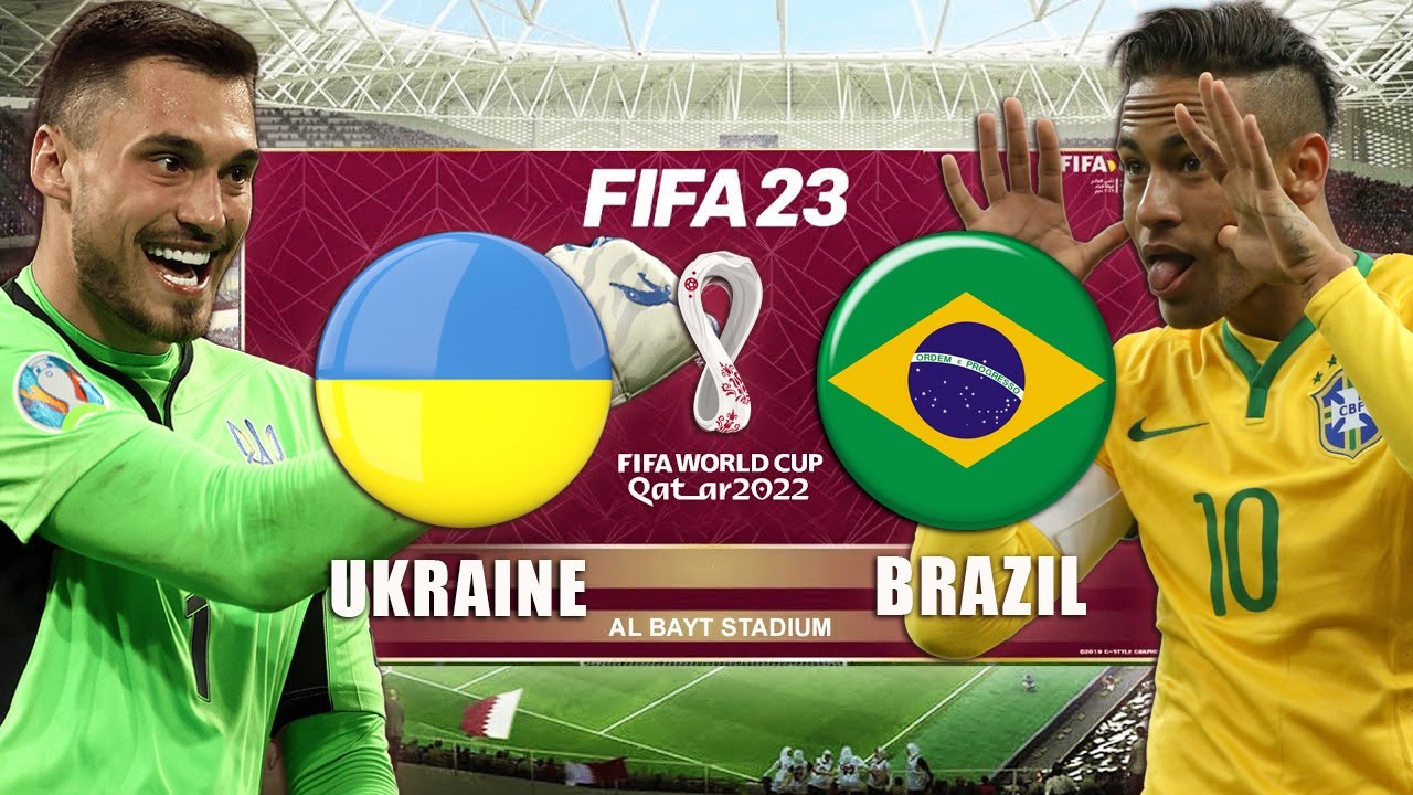 FIFA World Cup Qatar 2022 УКРАЇНА БРАЗИЛІЯ 2й тур. FIFA