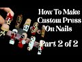 Press On Nail Tutorial:Sculpting,leopard print,belt nail,tortoise,5 Star nail,grunge| HavenTheBrand✨