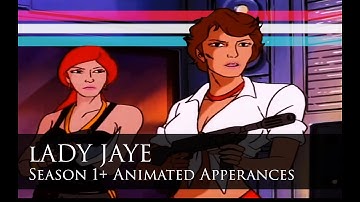 Lady Jaye Season 1+ G.I. Joe Appearances Compilation
