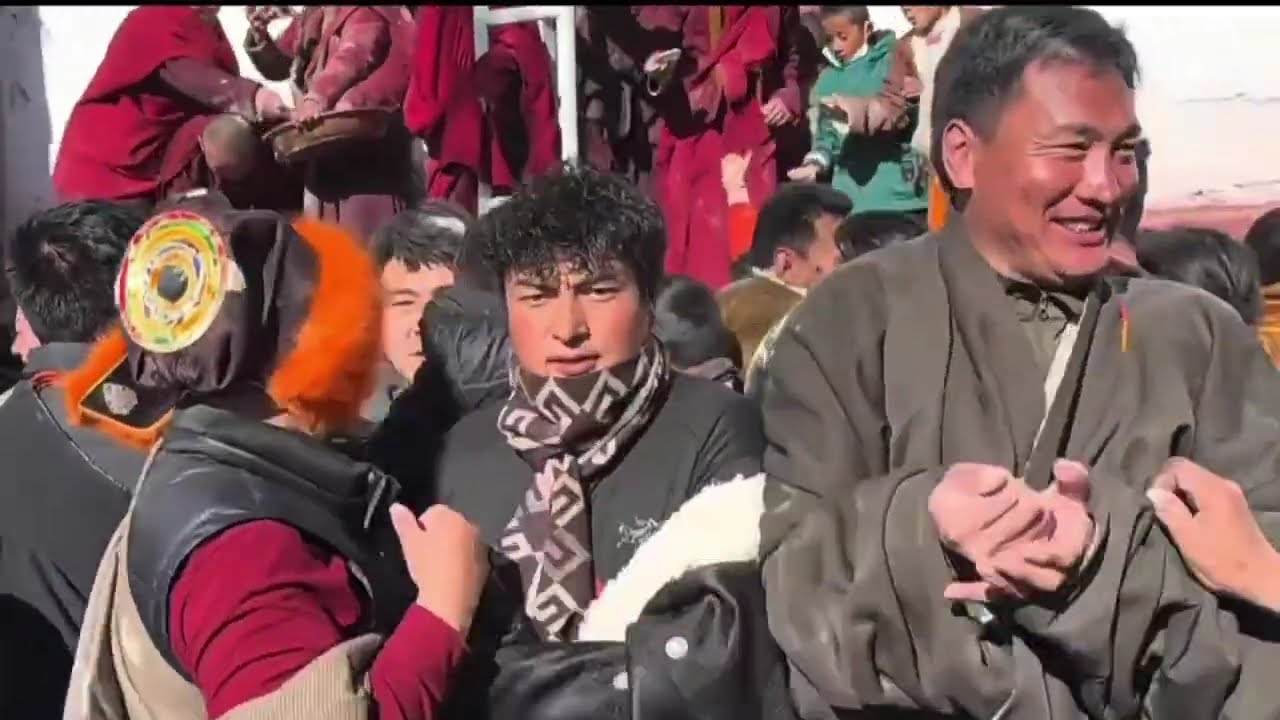 ༄། ཁམས་འཛི་སྒར་དགོན་སྡེའི་ལོ་གསར་དུས་སྟོན་སྐབས་ཀྱི་བརྙན་ཐུང་ཕྱོགས་བསྡུས་བཞུགས།👍😍🍷