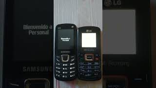 Speed Comparison: LG GB190 VS Samsung Manhattan #personal #claro #lgmobile #samsungmobile