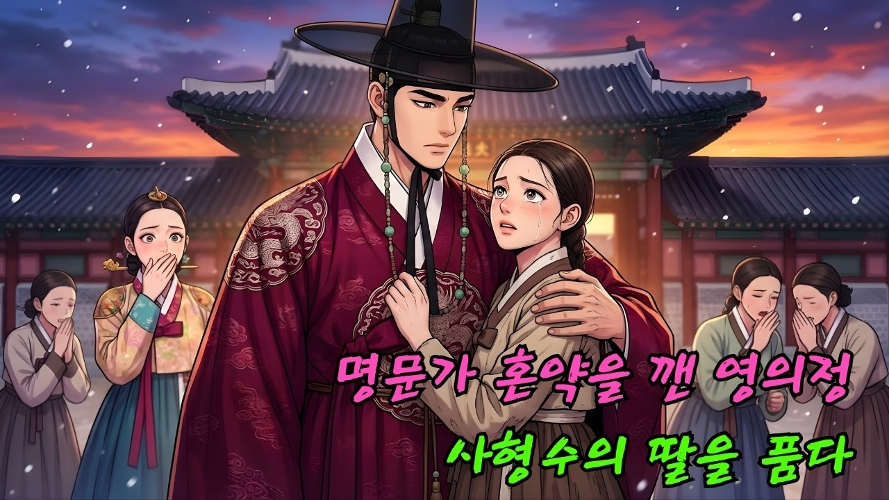 조정의 최고 권력인 영의정이 명문 양반가 규수와의 혼약을 파기하고 대역죄인의 딸을 첩실로 들이게 된 기막힌 사연과 숨겨진 비밀