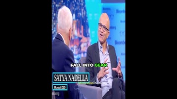 You need a culture that allow you✨📈 Satya Nadella