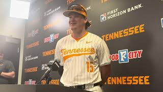Tennessee Baseball: Hunter High reacts to Vols' midweek win over Belmont