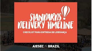 Standards Delivery Timeline - iGV