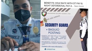 SECURITY AGENCY NA MINIMUM AT UPDATED MAG PASAHOD EMSAI