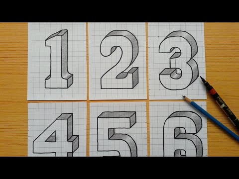 Video How To Draw Numbers 1 10