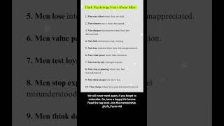 Psychology Facts About Man/Life Savings Tip's #shorts