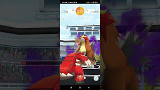 VS Entei oscuro.#PokemonGo #Nintendo #pokemoncompany #scopely #Niantic