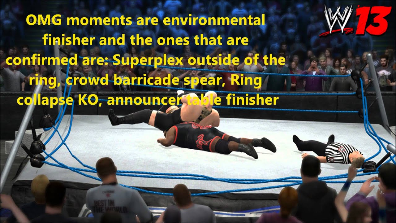WWE'13- OMG! moments