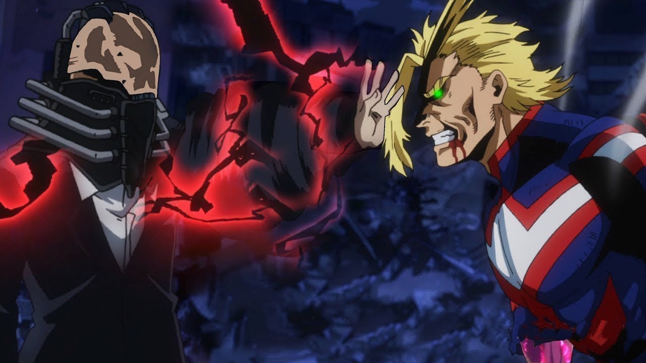 My Hero Academia HD AMV - All Might vs All For One - YouTube