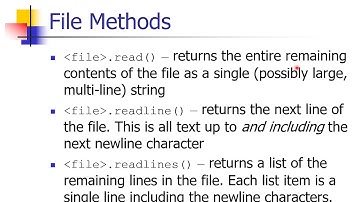 File Processing in Python