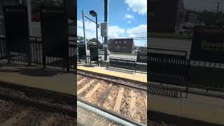 Septa route 101 trolley ride as route D1 trolley ride then destination voice on route 101 trolley 