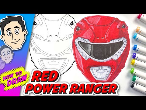 Jayden Shiba Red Ranger Coloring Page - ColoringAll