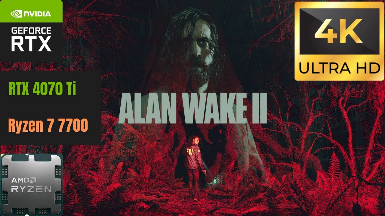 Alan Wake 2 - RTX 4070Ti OC - 2160p60 4K