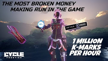 The Most Broken Money Making run The Cycle Frontier has EVER Seen