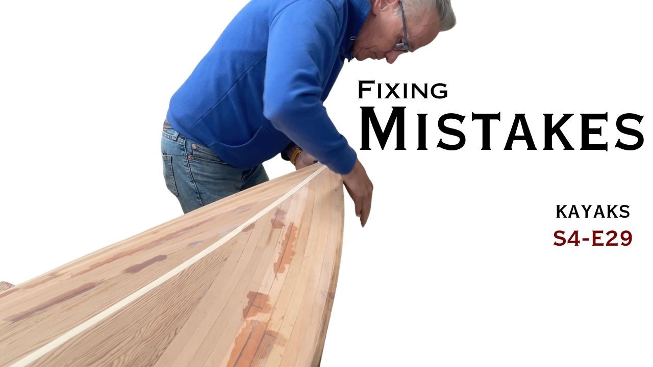 ⁣I Made Mistakes Building My Kayak… Here's How I Fixed Them