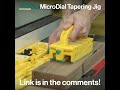 Get 20% OFF the MicroDial Tapering Jig! Link is in the comments 👍 #woodworking #shorts