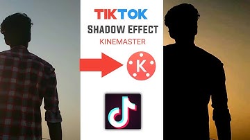 TikTok shadow Effect | How to create Shadow Effect In kinemaster | Tiktok video Editing