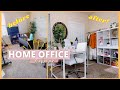 MY *EXTREME* HOME OFFICE/RECORDING ROOM MAKEOVER! From START to FINISH! BUDGET &amp; BEGINNER FRIENDLY!