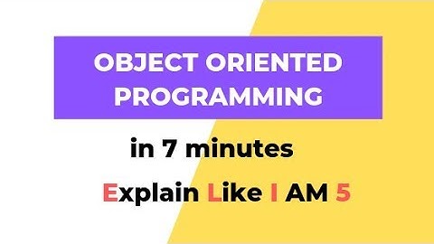 What is Object Oriented Programming ? Python 3 OOPS Tutorial 1