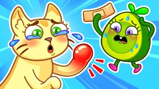 Oh No 😭 Kitty Got a Boo Boo 😱 Check Up for Kitten || Funny Stories for Kids by Pit & Penny 🥑