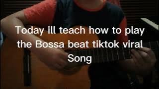 How to play the Goofy Bossa Beat on guitar (EH EH EH)