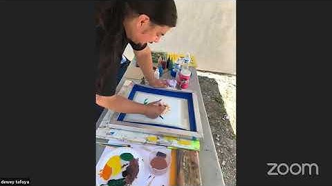 Introduction to Monoprinting with Teaching Artist, Dewey Tafoya