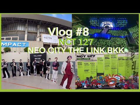 KCKJI Moonlilily  💚🏎 Vlog 8 NCT 127 NEO CITY THE LINK BKK