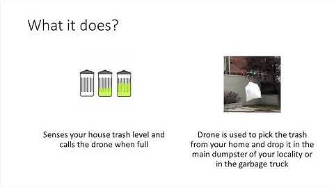 Garbage Disposal Using Autonomous Drone