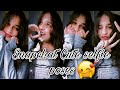 Snapchat cute selfie pose 💗|cute selfie pose #selfieposes #posesideas #youtubevideo 