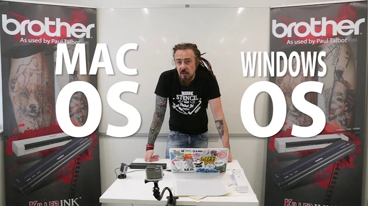 How to use a Thermal Printer for Tattoo Stencils | Paul Talbot, Brother Printer