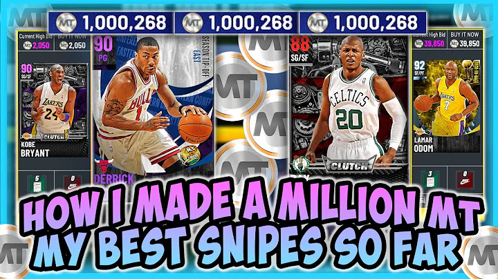 NBA2K21 HOW I MADE 1 MILLION MT!!! CRAZY DIAMOND A...
