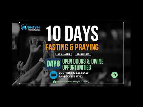 DAY 8 of 10 Open Doors and Divine Opportunities